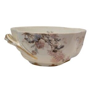 Antique Limoges France Theodore Haviland Porcelain Floral Bowl Dish READ